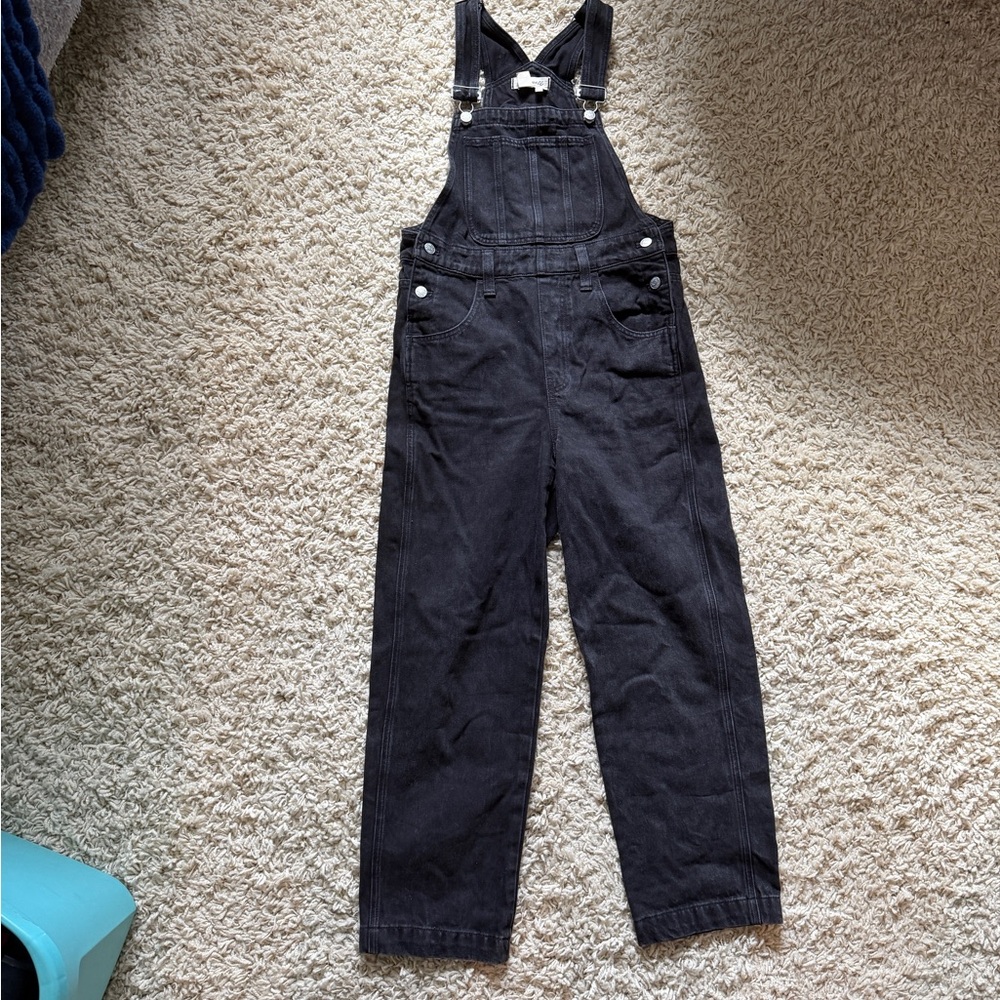 Madewell Black Denim Jumpsuit